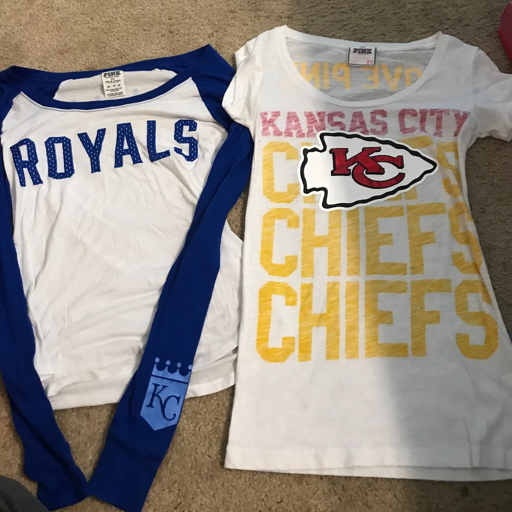 Victoria Secret sports shirts